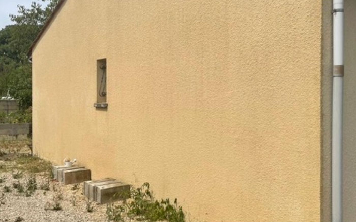 Nettoyage extérieur après travaux à Persan