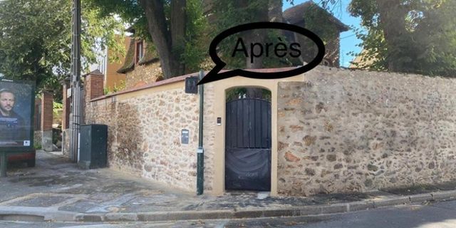 Maconnerie chaumont en vexin  apres