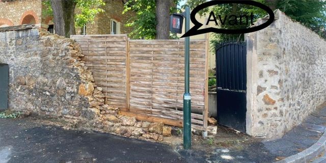 Maconnerie chaumont en vexin avant